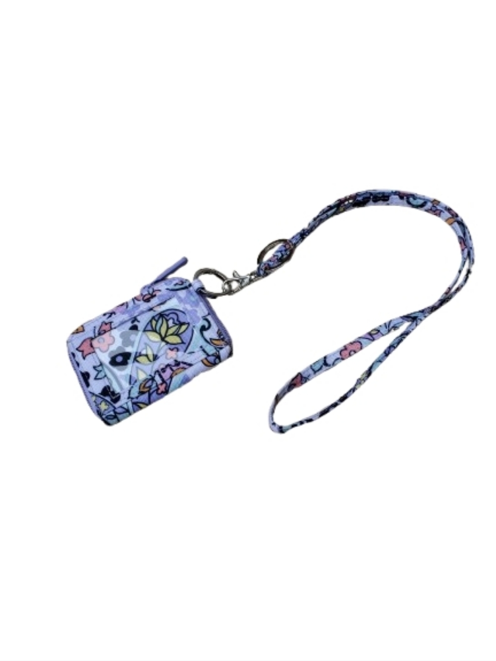 Vera Bradley Zip ID case Lanyard
